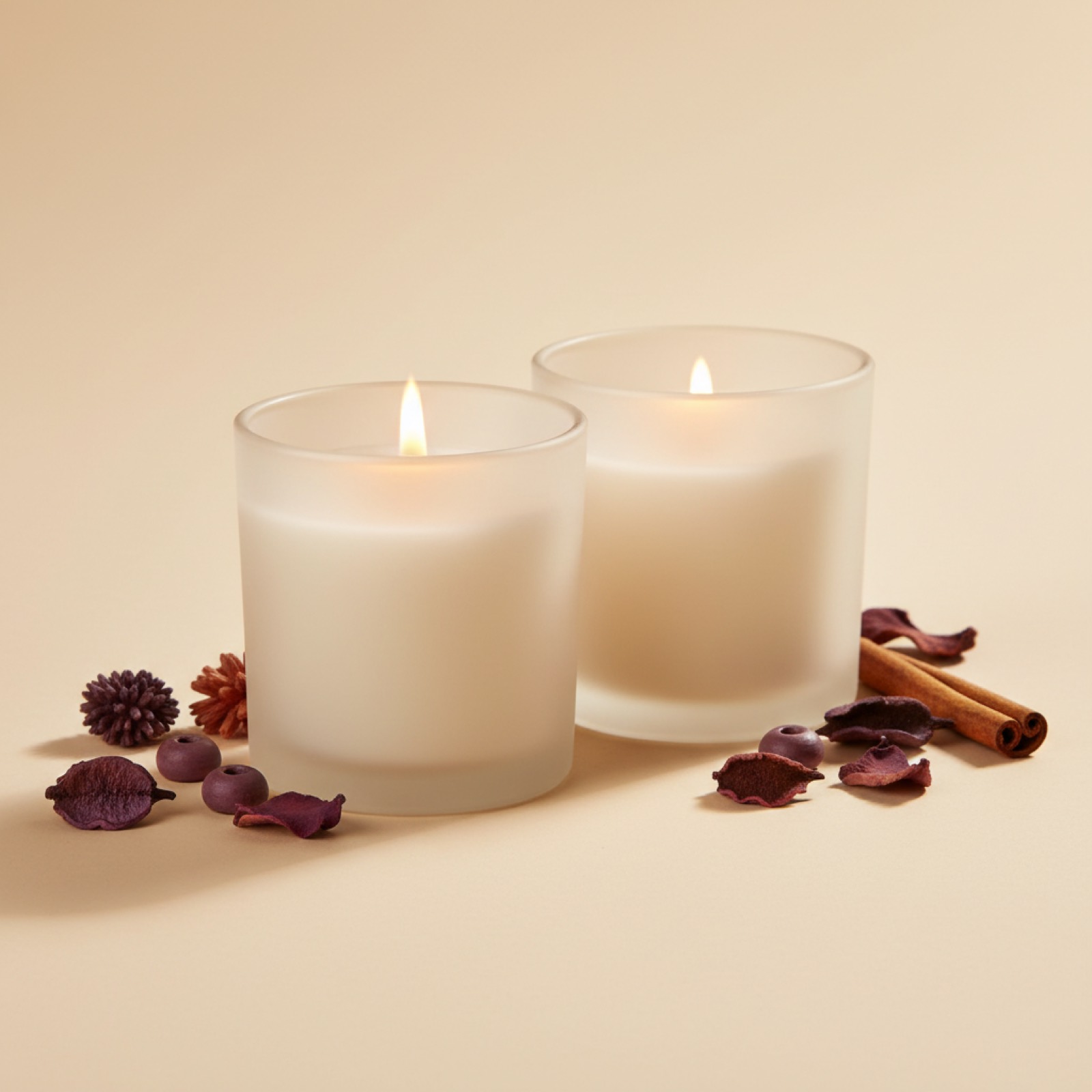 Duo votives Agrumes