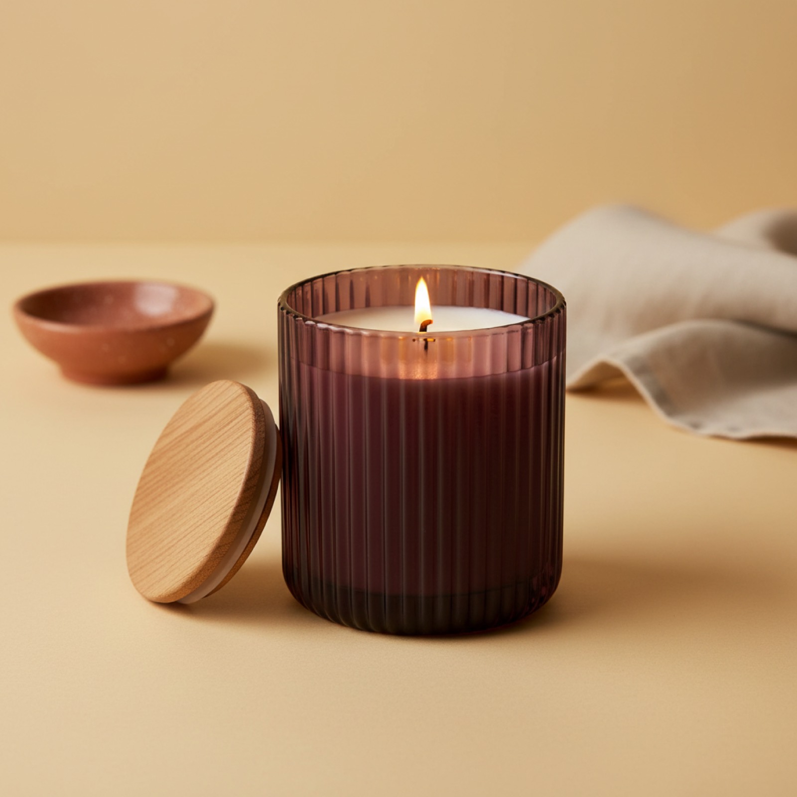 Bougie signature Bois de Santal