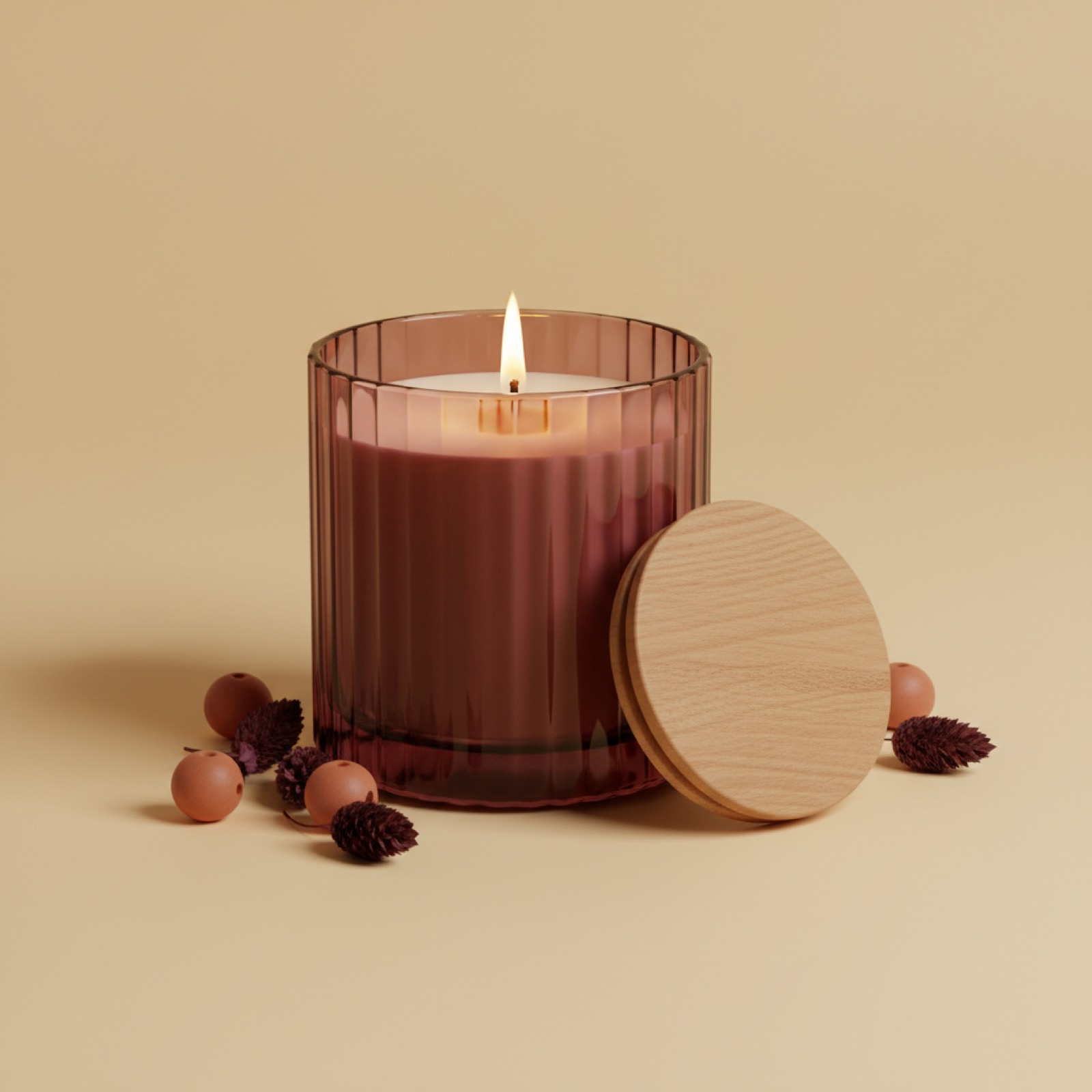 Bougie signature Fleur de Prune
